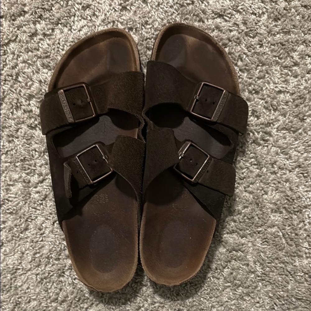 Brown Birkenstocks